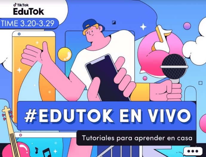 TikTok inicia un ciclo de tutoriales en directo para los días de confinamiento p