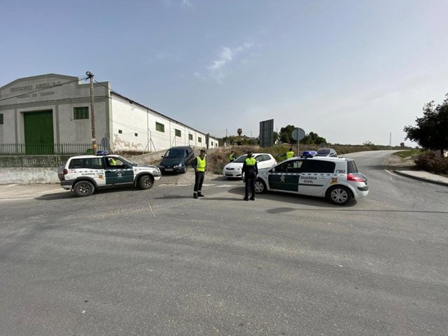 Controles de tráfico de la Guardia Civil.