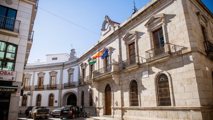 Fachada del Ayuntamiento de Pozoblanco (Córdoba).