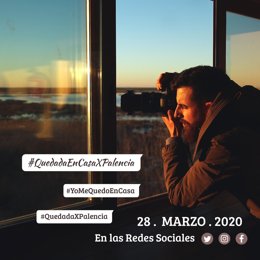 Cartel de la cuarta #QuedadaXPalencia