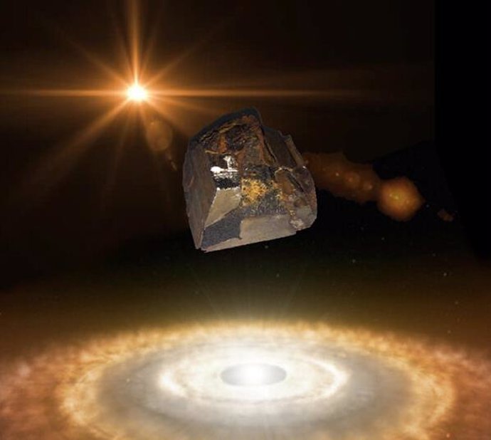 Ser observa superconductivad en meteoritos