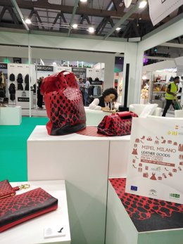 Empresas gaditanas en la Feria Mipel Milano