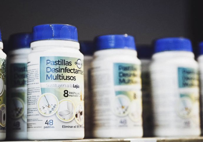 La empresa oscense Orache Desinfection aumenta un 250% su producción en diez días.