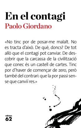 Portada 'En el contagi' de Paolo Giordano