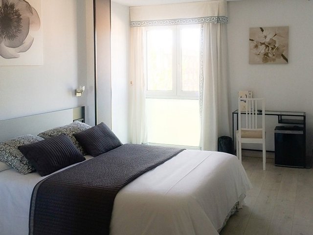 Imagen de archivo de una habitación del hotel Rey Sancho de Palencia