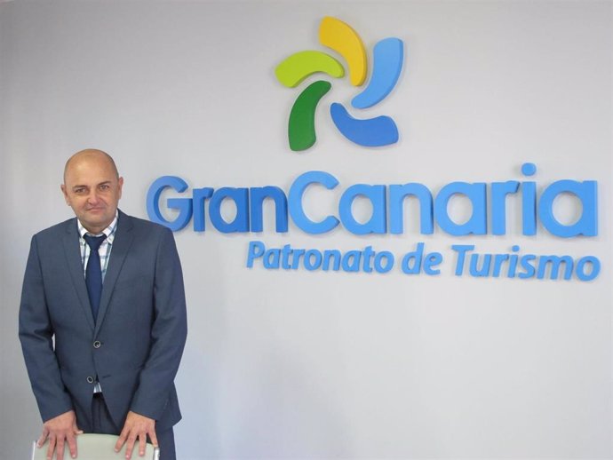 El consejero de Turismo del Cabildo de Gran Canaria, Carlos Álamo