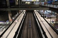 Metro de Madrid registra un 82% menos de viajeros en hora punta
