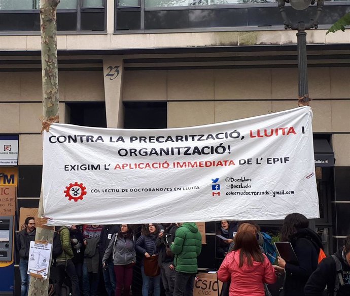 Doctorandos reclaman la aplicación del Epif (Archivo)