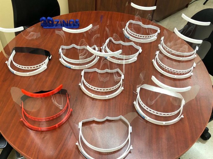 LA empresa de Málaga 3DZings fabrica mascarillas de protección para sanitarios por coronavirus