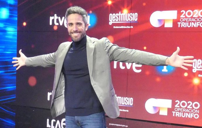 Roberto Leal, en la presentación de Operación Triunfo 2020