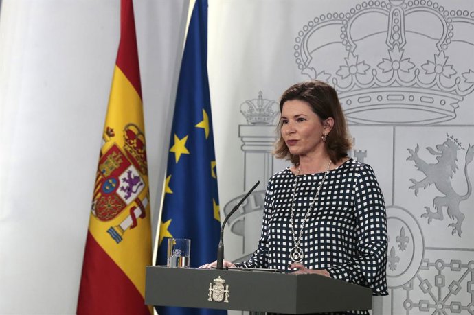 La secretaria general de Transportes y Movilidad, María José Rallo, interviene en la comparecencia para informar sobre los datos actualizados del virus