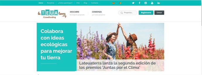 Lateuaterra.Com, plataforma valenciana de proyectos medioambientales