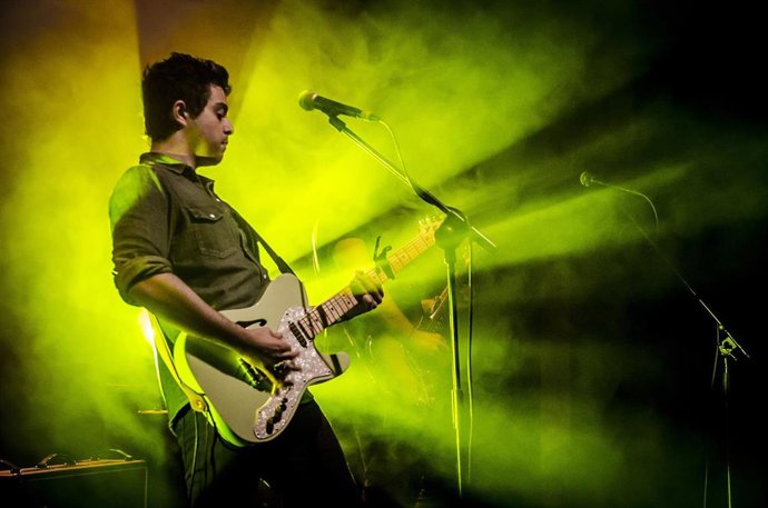 Imagen de una actuación de música en directo