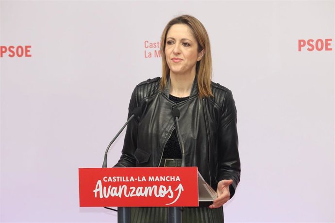 La portavoz del PSOE de Castilla-La Mancha, Cristina Maestre