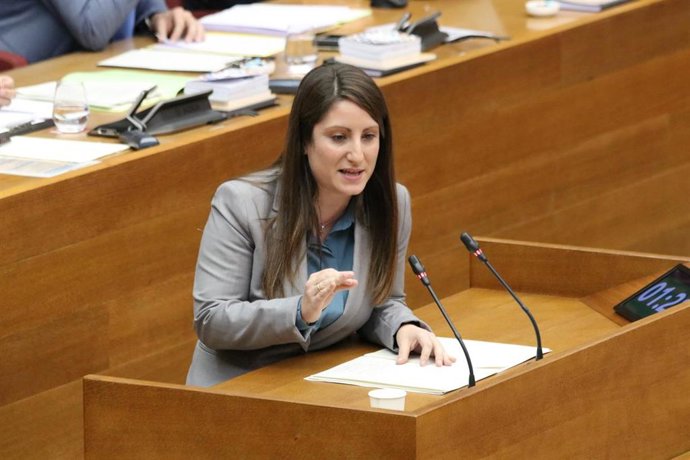 Ana Vega, síndica de Vox en Les Corts, en una imagen de archivo