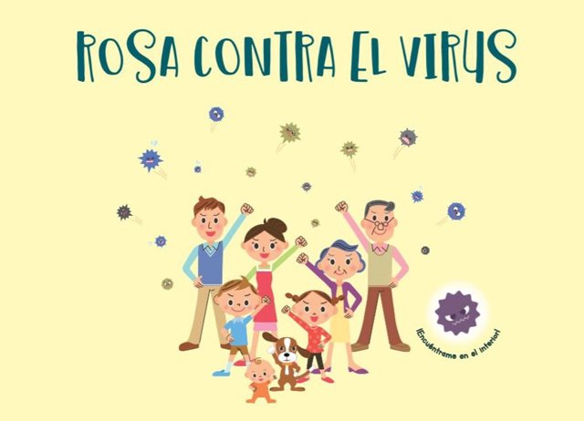 Rosa contra el coronavirus, el cuento para explicar el coronavirus a los más pequeños