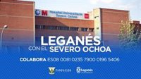 El Leganés dona 200.000 euros al Hospital Severo Ochoa para luchar contra el coronavirus