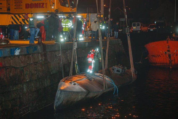 Detenida en Valncia una sexta persona por ser la encargada de la descarga del 'narcosubmarino' de Pontevedra