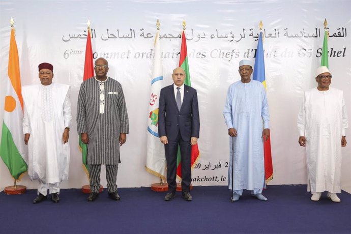 Los presidentes del G-5 Sahel
