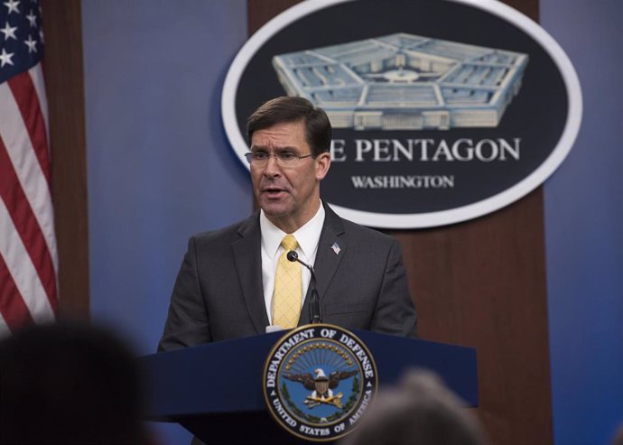 El secretario de Defensa de EEUU, Mark Esper