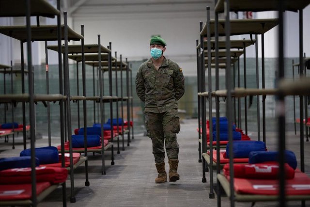 Habilitado el pabellón de Fira de Barcelona que acogerá a personas sin hogar