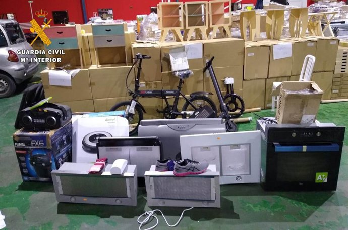 Efectos intervenidos en operación de alucineros