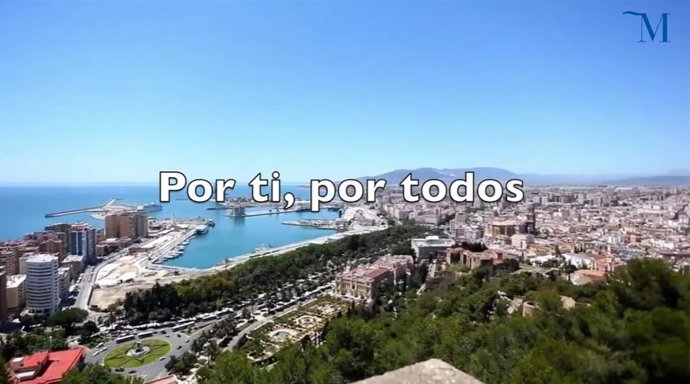 Fotograma del vídeo elaborado por la Diputación dentro de la campaña 'Quédate en casa' contra el COVID-19