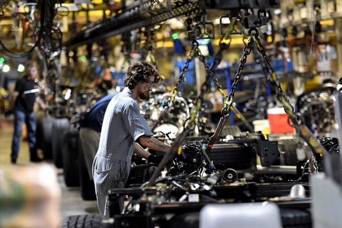 Imagen de una factoría de Ford.