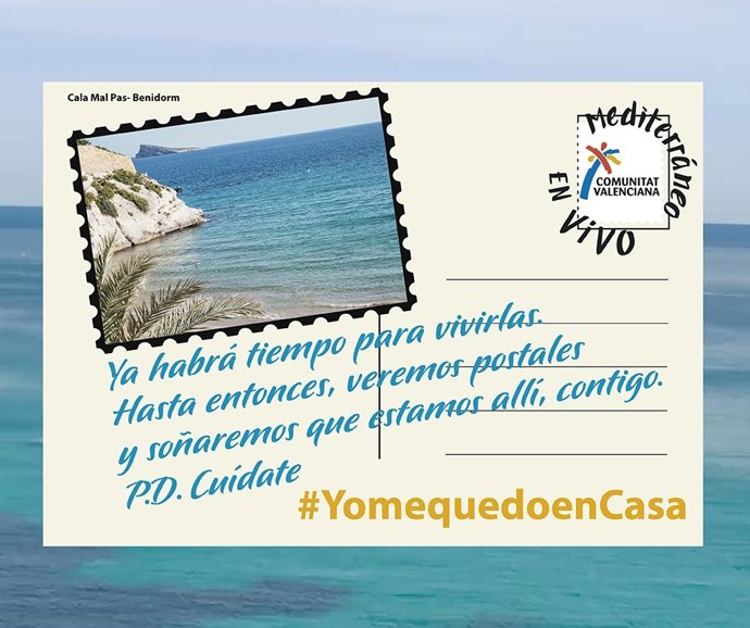 Postal de la campaña