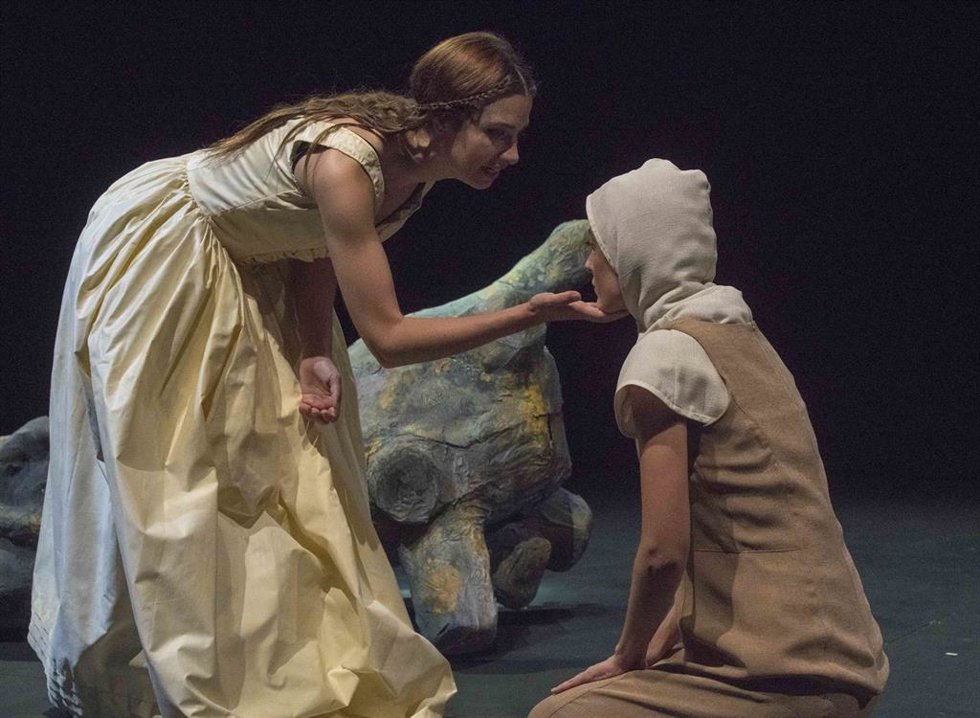 Escena de La Margarita del Tajo, premiada en el IX Certamen Almagro Off 2019