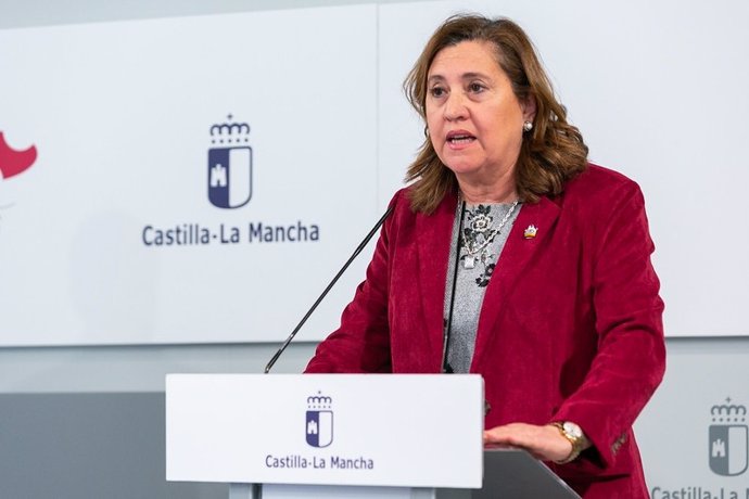 La consejera de Educación, Cultura y Deporte de Castilla-La Mancha, Rosana Rodríguez