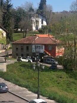 Guardia Civil, en una farmacia