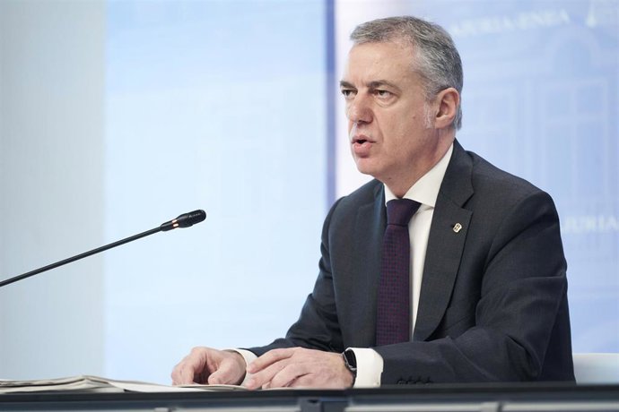 El lehendakari, Iñigo Urkullu.