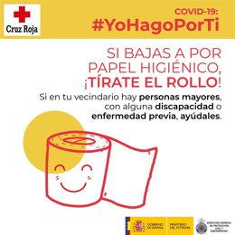 Protección Civil y Emergencias y Cruz Roja animan a ayudar a los más vulnerables durante el confinamiento para frenar el coronavirus