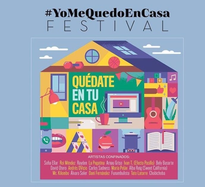 Quédate En Tu Casa, El Optimista Himno Oficial Del Festival #Yomequedoencasa Que Arrasa En Youtube