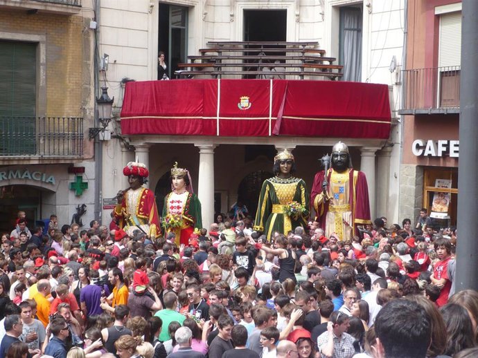 Gigantes de la Patum de Berga