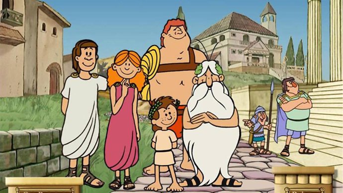 Imagen de la mítica serie de dibujos animados 'Érase una vez... El hombre'