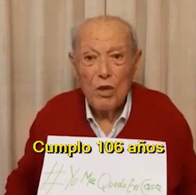 El cordobés Rafael Martínez, histórico militante del PCA, cumple 106 años durante la crisis del coronavirus