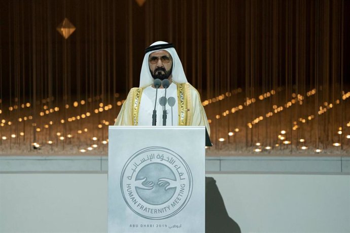 El vicepresidente y primer ministro de Emiratos Árabes Unidos (EAU), Mohammed bin Rashid al Maktum