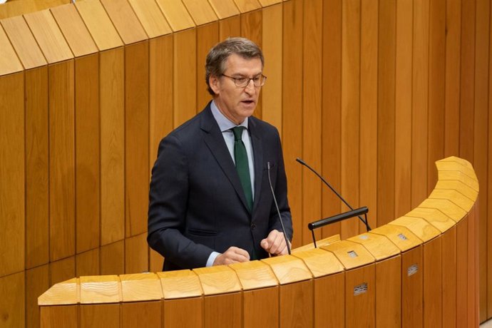 Feijóo comparece en la Deputación Permanente