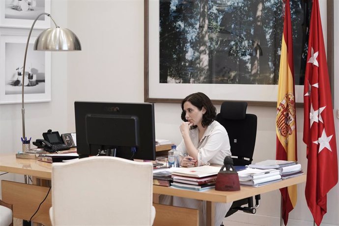 La presidenta de Madrid, Isabel Díaz Ayuso, en una imagen de archivo