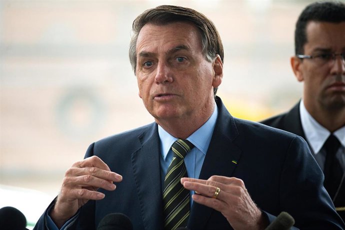 El presidente de Brasil, Jair Bolsonaro.