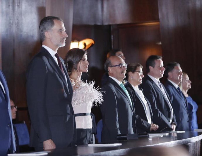 Los Reyes asisten al XXVIII Concierto de los Premios Princesa de Asturias en el Auditorio Príncipe Felipe de Oviedo        17 de cotubre de 2019, música   (Foto de ARCHIVO)    17/10/2019