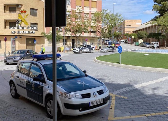 Guardia Civil detiene a un vecino de Cieza que eludió un control policial y se dio a la fuga