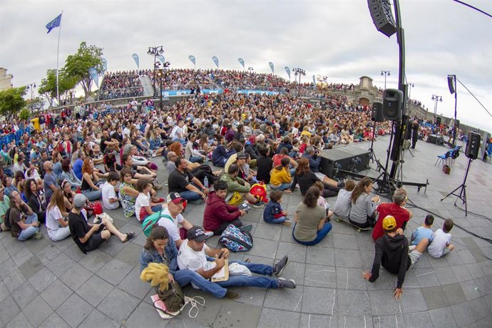 Una actuación del festival 'Mueca'