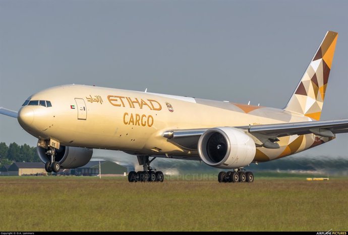 Imagen de avión de Etihad Cargo