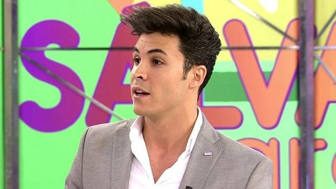 Kiko Jiménez, en el plató de 'Sálvame'