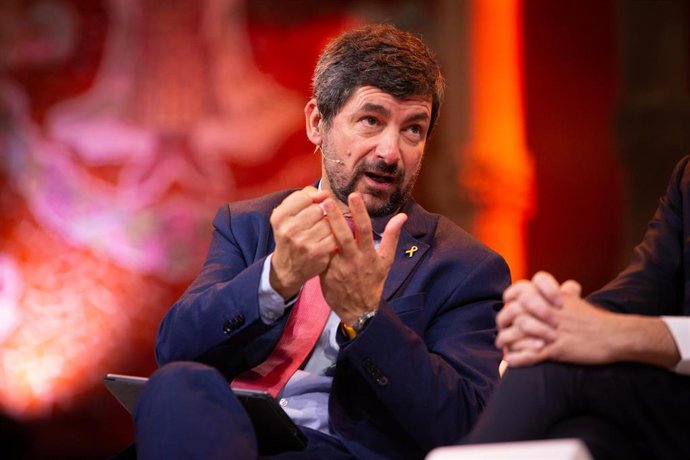 El presidente de la Cámara de Barcelona, Joan Canadell, en Barcelona (España), a 30 de enero de 2020.