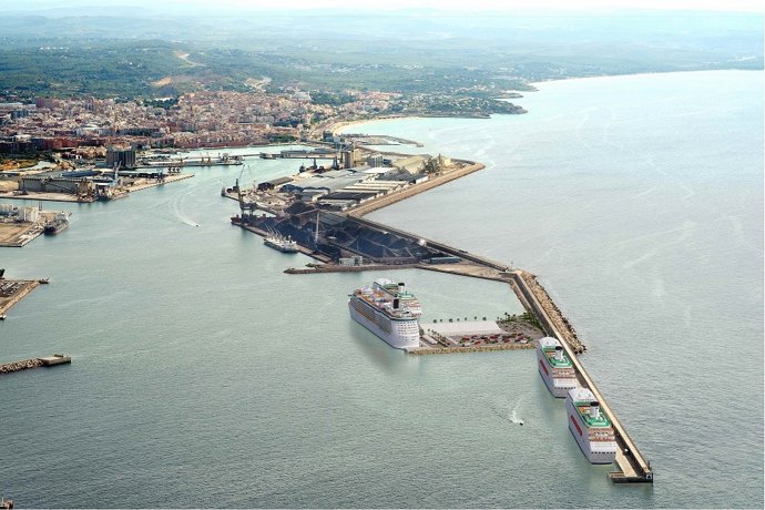 El Port de Tarragona, en una imatge d'arxiu