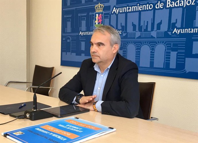 El alcalde de Badajoz, Francisco Javier Fragoso